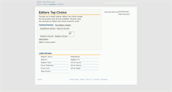 Desktop Screenshot of editors-top-choice.com